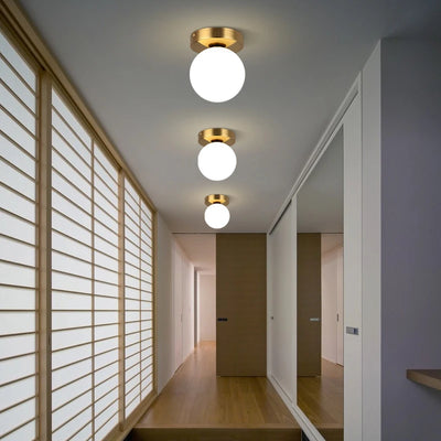 Modern Minimalist Frosted Glass Ceiling Lamp: Enhance Your Space with Contemporary Elegance