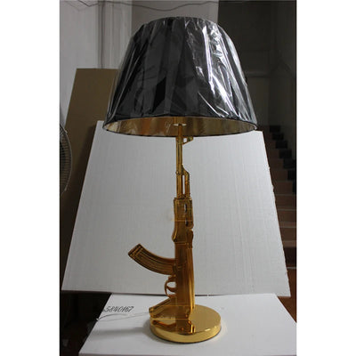 Nordic Creative Gun Lamp Standing Light - Artistic Resin Floor Lamp for Living Room and Study