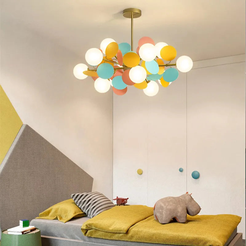 Scandinavian Style Chandelier: Elevate Your Children's Room with Modern Elegance