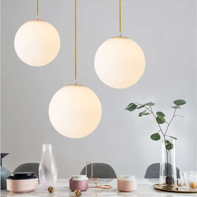 Gold/Black Glass Ball Pendant Lights: A Stylish Addition to Your Space