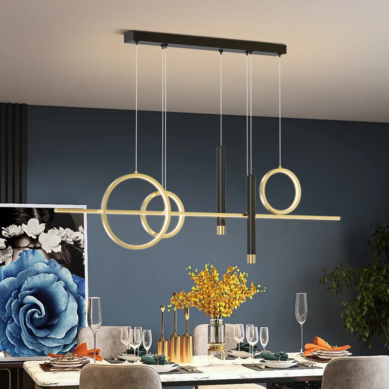 Nordic LED Pendant Lights - Contemporary Lighting Fixture for Dining Table, Kitchen, Bedroom, Foyer, Living Room, Hotel, Restaurant, Coffee Hall, Studyroom