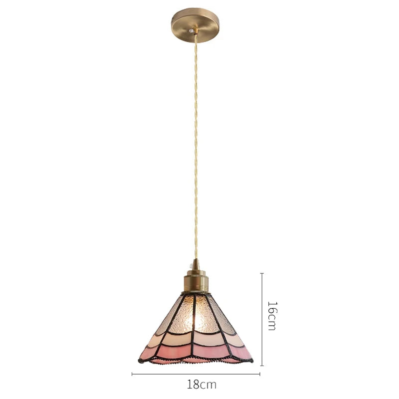 Modern Art Deco Glass Pendant Light for Restaurants and Home Decor