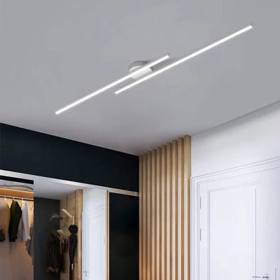 Modern LED Aisle Ceiling Light - Nordic Style Long Spotlight Ceiling Lamp for Living Room, Hallway, Balcony, and Office