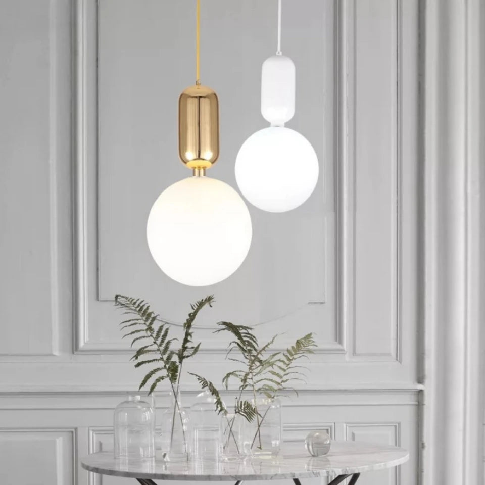 Nordic Simple Single Head Pendant Light: Modern Elegance for Your Space