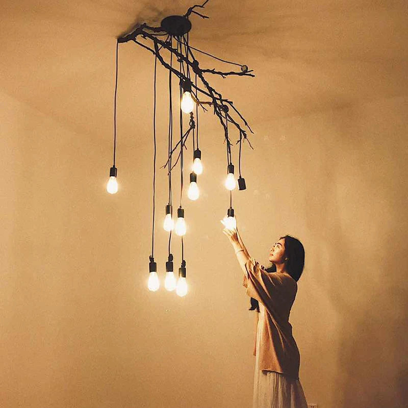 DIY Pendant Lights: Modern Retro Chandelier for Stylish Home Decor