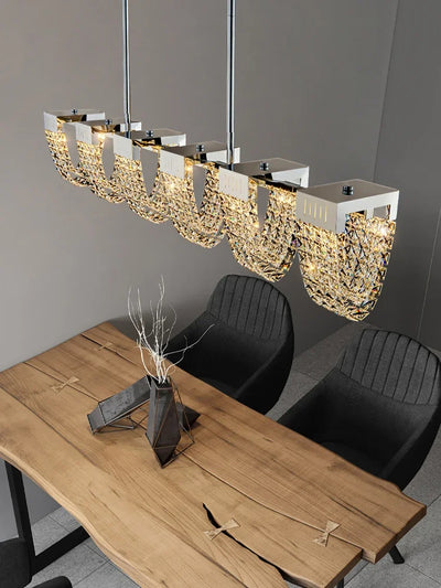 Luxury Crystal Hanging Lamp: Elevate Your Living Space with Elegance