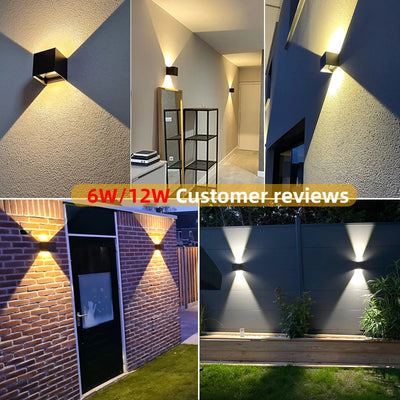 Outdoor LED Wall Light Waterproof IP65 Interior Wall Lamp