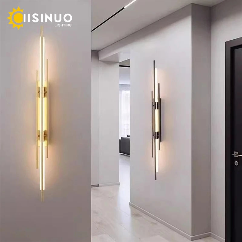 Minimalist LED Long Liner Wall Light Fixture