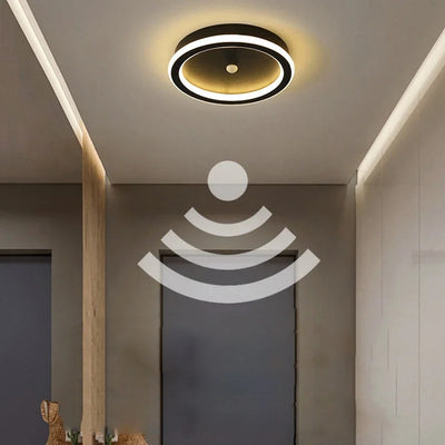 Nordic Human PIR Motion Sensor LED Ceiling Lights for Bedroom Living Room Indoor