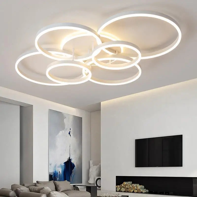 Modern LED Ceiling Lamp Chandelier - Versatile and Elegant Lighting Fixture