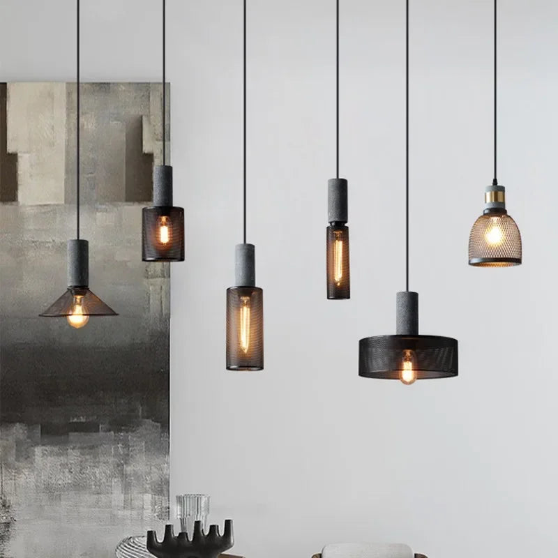 American Style Rural Retro Industrial Chandelier