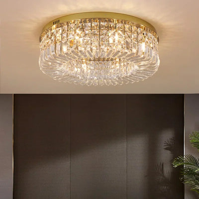 Modern Crystal Ceiling Light: Illuminate Your Space with Elegance