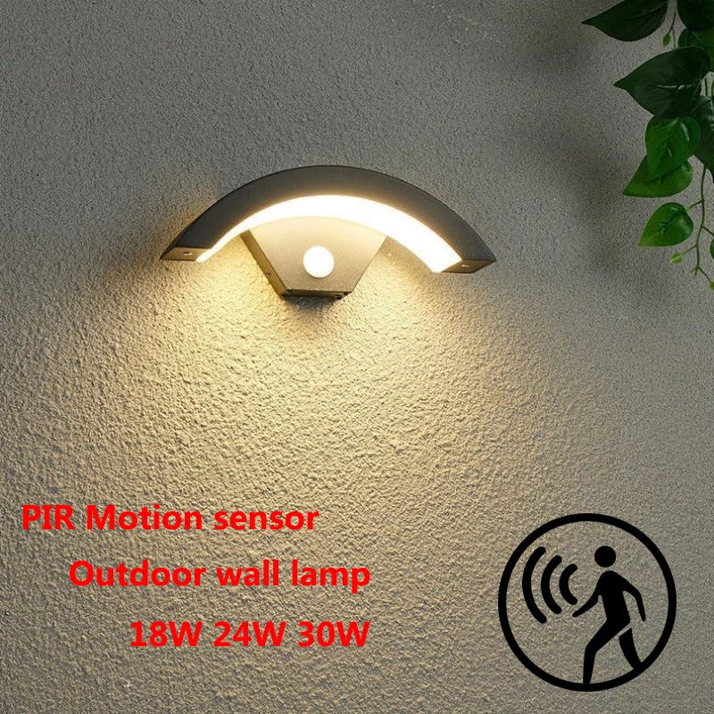 Modern Sensor LED Wall Lamp for Outdoor and Indoor Lighting