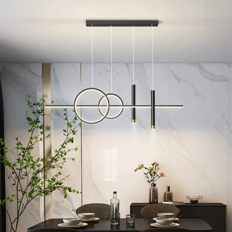 Nordic Chandeliers - Contemporary Pendant Lights for Restaurants, Minimalist Design