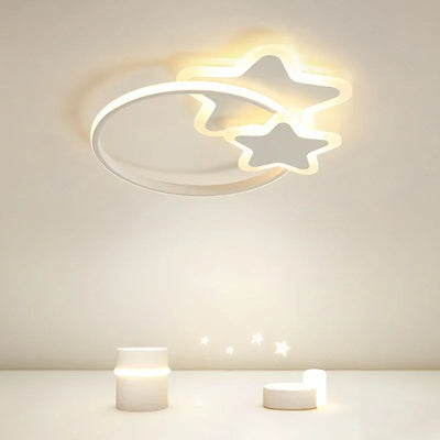 Stacked Star LED Ceiling Chandelier - Modern Home Decor Lighting