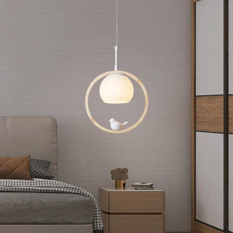 Nordic Wood Pendant Lamp