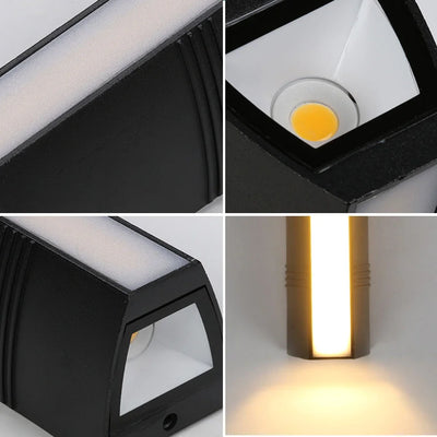 Waterproof Outdoor LED Wall Lamp for Garden, Balcony, and Staircase