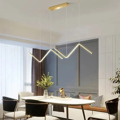 Modern Dining Table Pendant Light Minimalist Chandelier