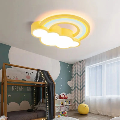 Cartoon Children's Room Ceiling Light - Modern Minimalist LED Bedroom Light Fixtures