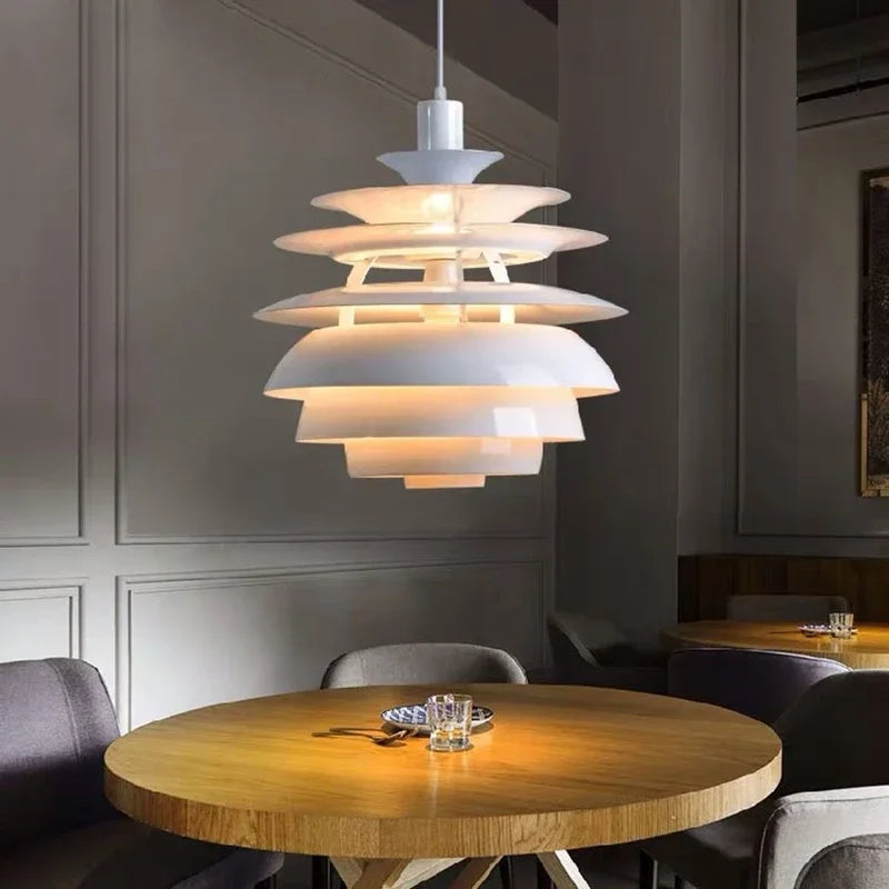 Elevate Your Living Space with Postmodern Elegance: Aluminum Pendant Lights