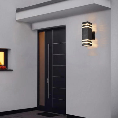 Modern Outdoor Wall Light | Waterproof Double Head Wall Lamp