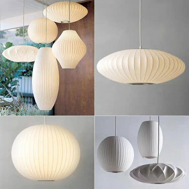 Denmark Designer Silk Pendant Lamp: Elevate Your Space with Elegance