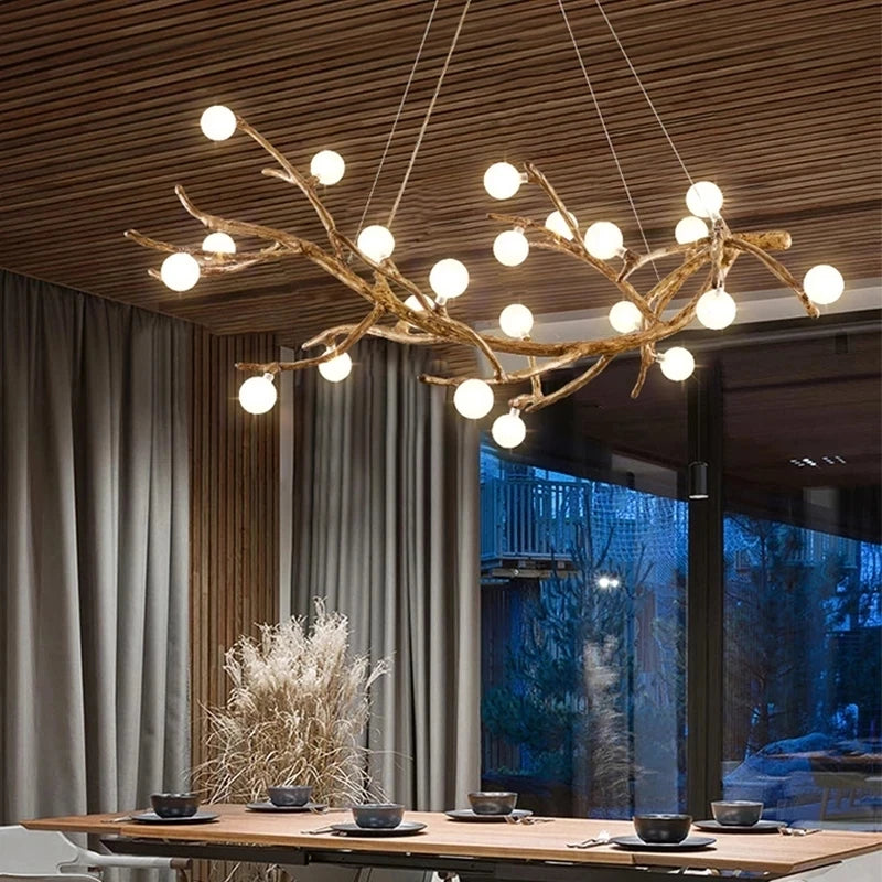 Nordic Retro LED Chandelier