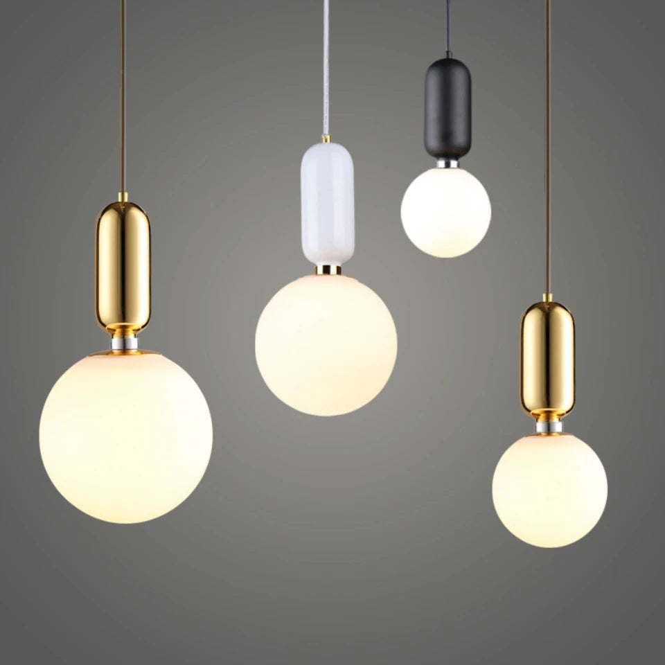 Nordic Simple Single Head Pendant Light: Modern Elegance for Your Space