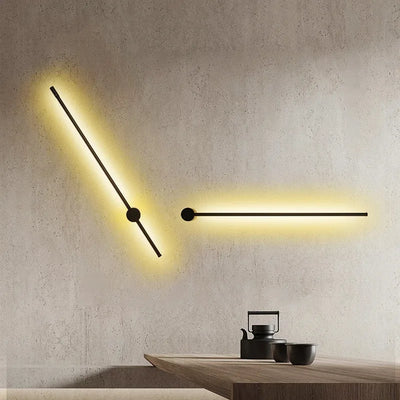 Modern LED Wall Light - Contemporary Revolving Indoor Fixture