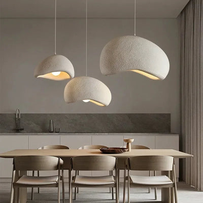 Modern Wabi Sabi LED Pendant Lights for Elegant Living Spaces