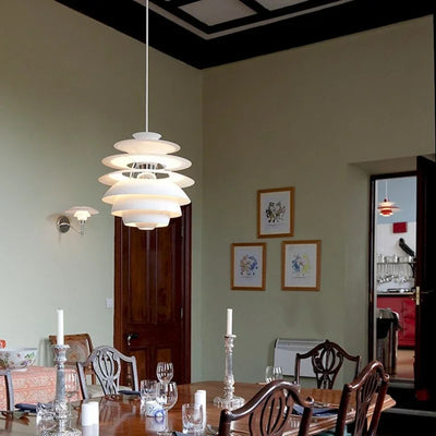 Elevate Your Living Space with Postmodern Elegance: Aluminum Pendant Lights