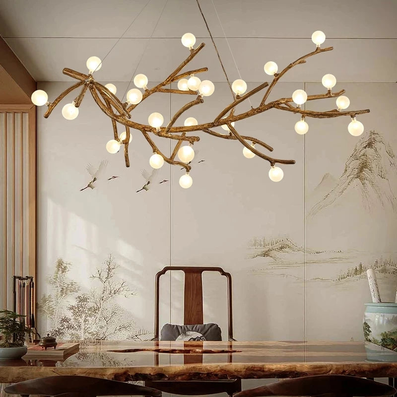 Nordic Retro LED Chandelier