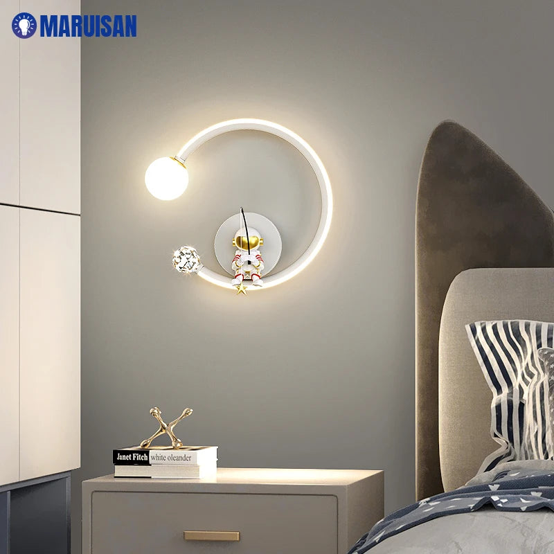 Modern LED Wall Lights – Sleek Indoor Lighting for Bedroom, Hallway, Living Room, and Balcony