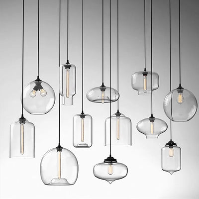 Elegant Nordic Glass Pendant Light - Modern Style