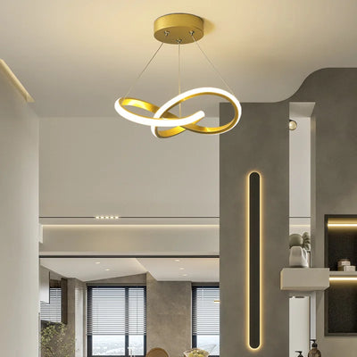 Modern LED Pendant Light Chandelier - Elegant Hanging Lamp for Versatile Spaces