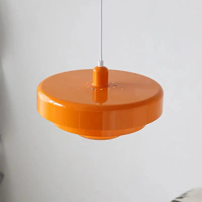 Creative Retro Orange Pendant Lamp: LED Chandelier for Dining Room and Cafe Bar