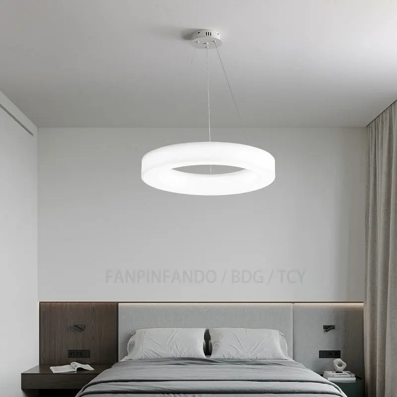 Nordic LED Ceiling Light - Modern Chandelier for Living Room, Bedroom, Study, Dining Room, Kitchen - Indoor Pendant Lights