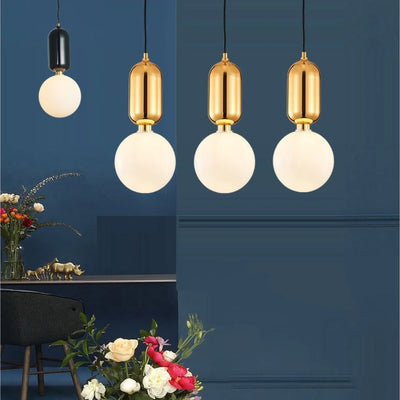 Nordic Simple Single Head Pendant Light: Modern Elegance for Your Space