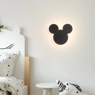 Mickey Rabbit LED Wall Lamp - Modern Children's Room Decor