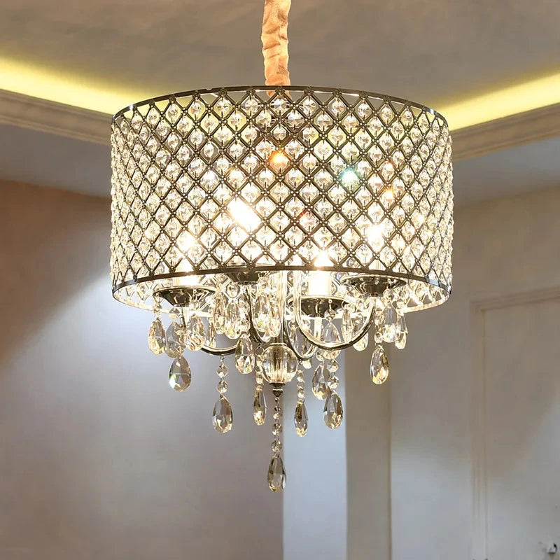 Elegant Crystal Pendant Light: Illuminate Your Space with Sophistication