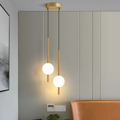 Nordic Bedside Pendant Lights for Bedroom - LED Lighting Fixture