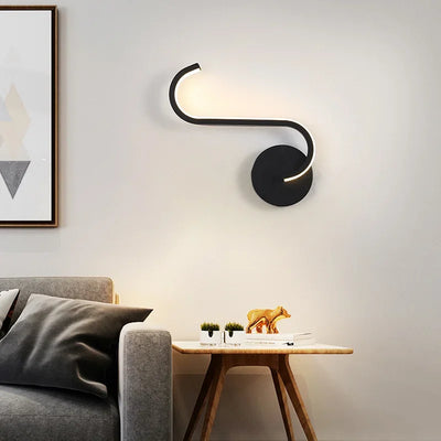 Modern LED Wall Lamp Bedside Sconce - Home Decor Lighting Fixture for Living Room, Bedroom, Hotel