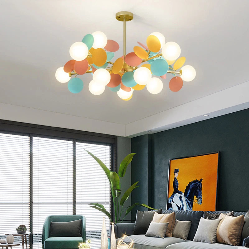 Hanging Lamps For Ceiling Chandelier - Modern LED Ceiling Lights for Bedroom, Kids Room, Living Room