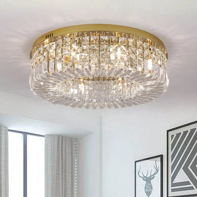 Modern Crystal Ceiling Light: Illuminate Your Space with Elegance