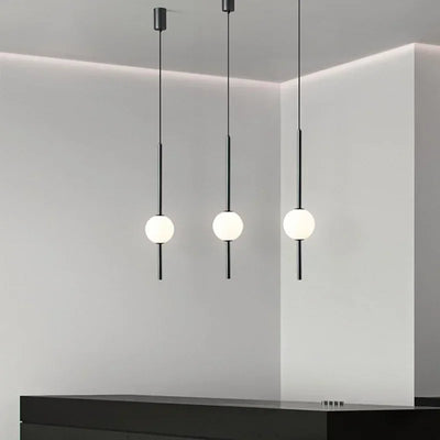 Nordic Glass Ball Pendant Lights - Modern Chandeliers for Dining Room, Bedroom, Restaurant, Bar