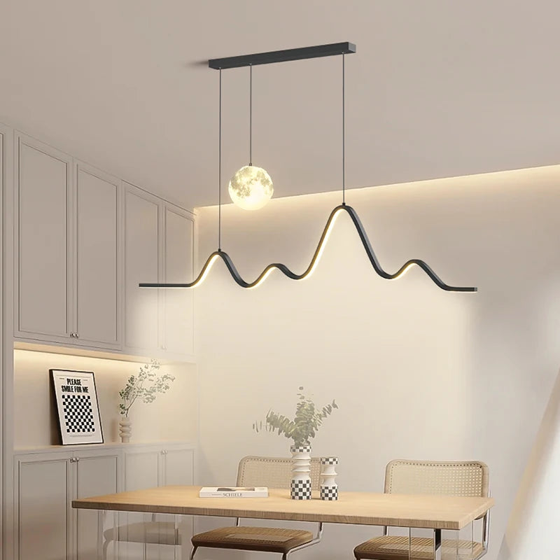 Modern LED Pendant Lights for Living Room, Kitchen, Dining Room, and Bar