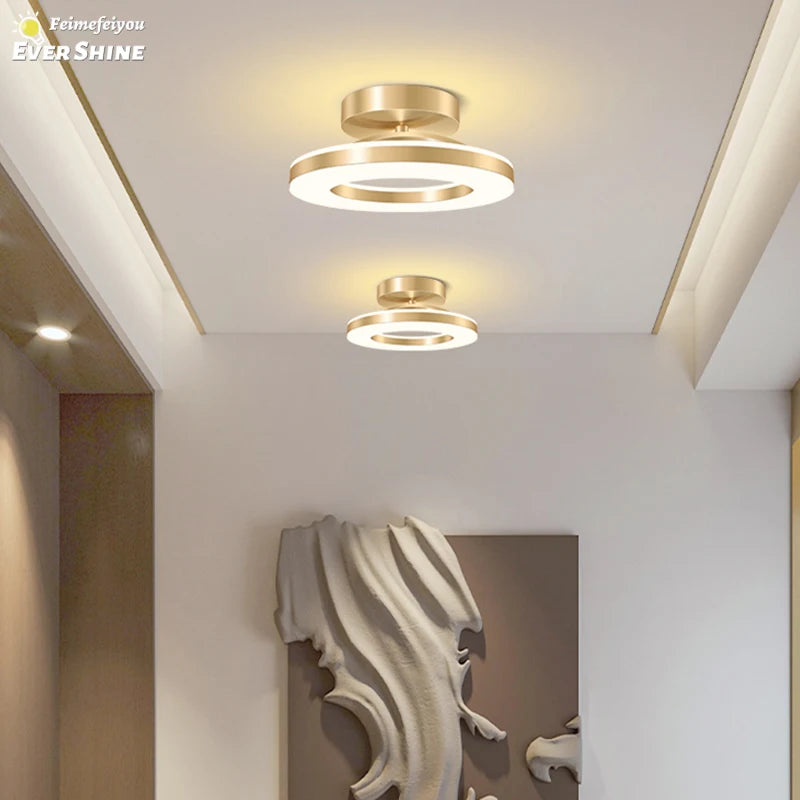 Modern LED Ceiling Lamp - Indoor Lighting for Bedroom, Dining Room, and Living Room