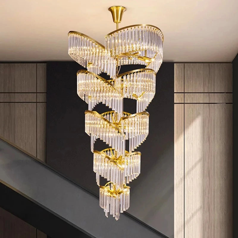 Smart Crystal Pendant Lights for Modern Home Decoration - Ideal for Living Room, Dining Room, Hotel Lobby