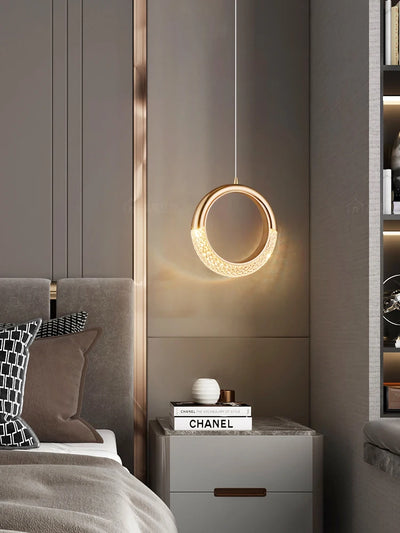 Modern Light Luxury Small Pendant Light for Bedroom and Study