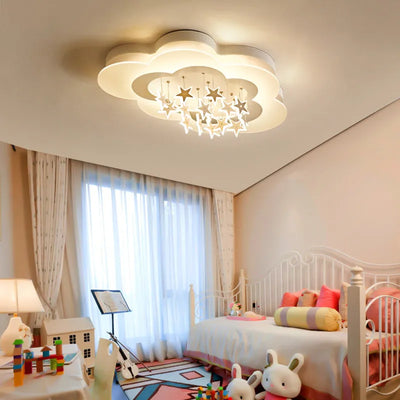 Kids Room Star Chandelier Light Fixture